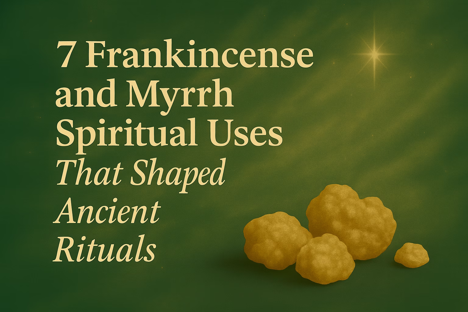 frankincense and myrrh spiritual uses