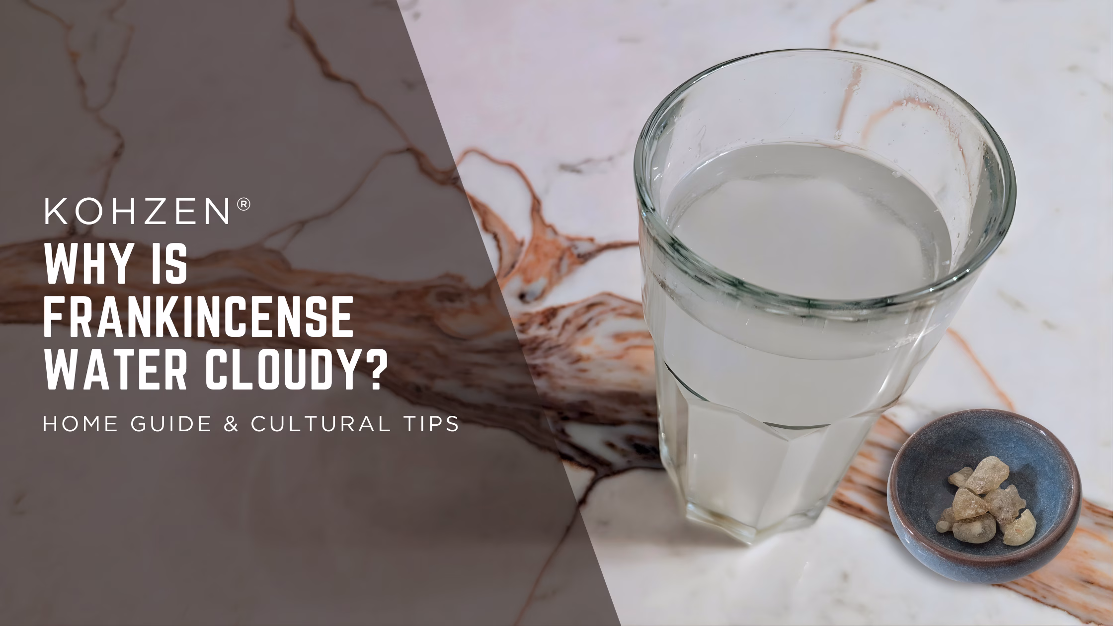 Why Is Frankincense Water Cloudy? Home Guide & Cultural Tips, kohzen