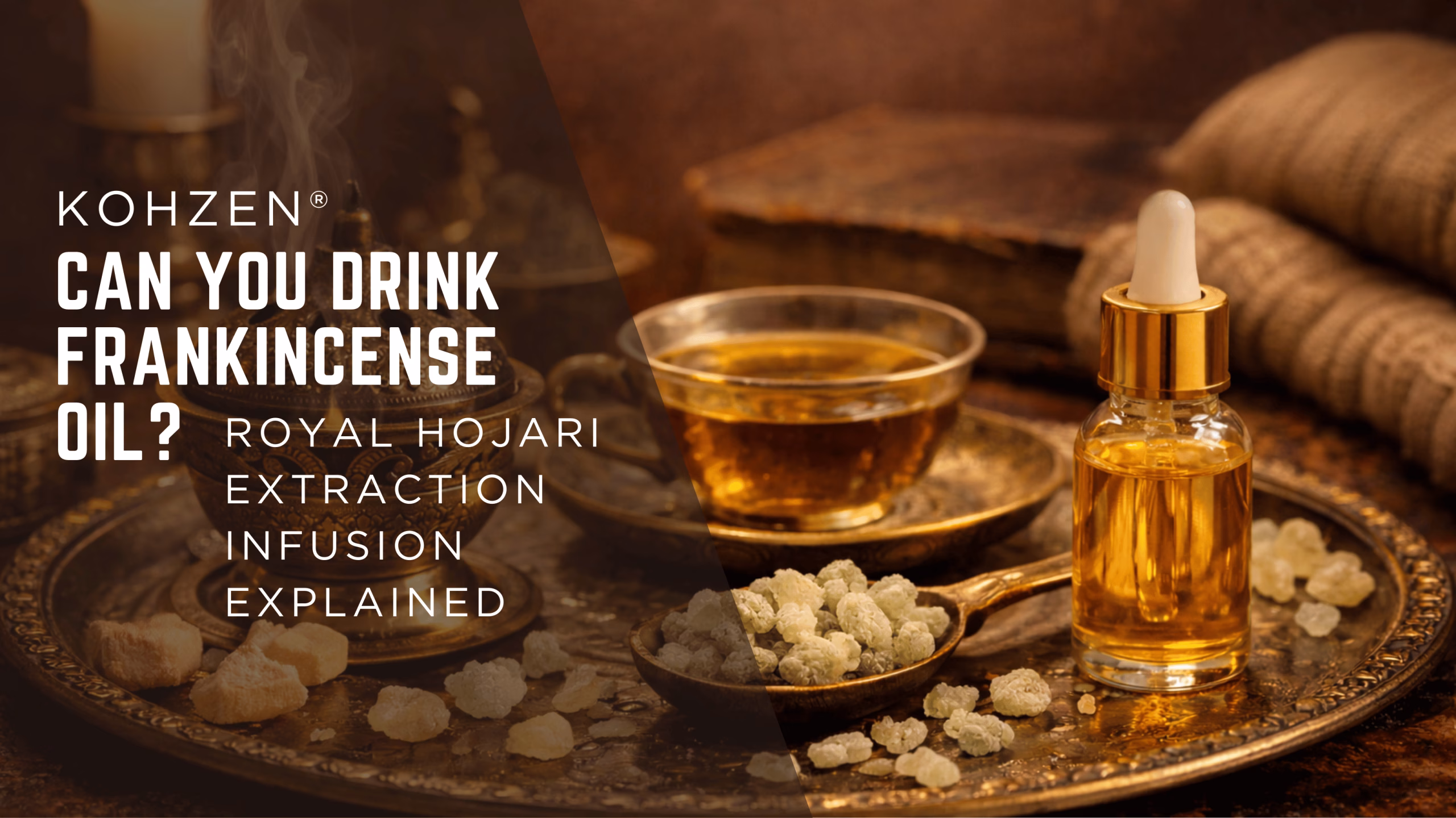 Can You Drink Frankincense Oil? Royal Hojari vs Extracts vs Infusions Explained